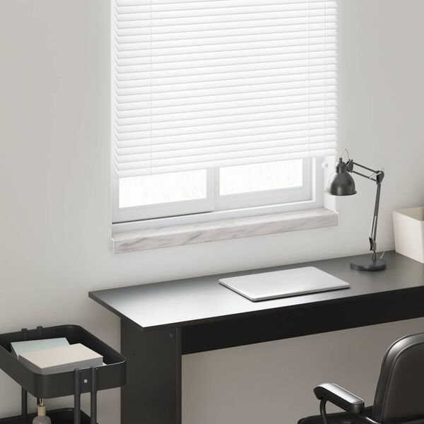 vidaXL Raamsokkel Marmer Tekst -enure 100 x 15 x 4,5 cm PVC