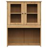 vidaXL Hoge kast VIGO 80x40x176 cm massief grenenhout