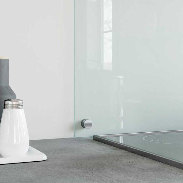 vidaXL Spatschermen keuken 2 st 70x60 cm gehard glas transparant