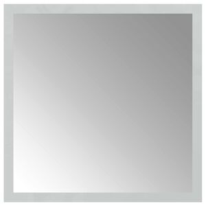 vidaXL LED Badkamer Spiegel Transparant 30 x 30 cm gehard glas
