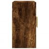 vidaXL Wandkast 60x31x60 cm bewerkt hout gerookt eikenkleurig