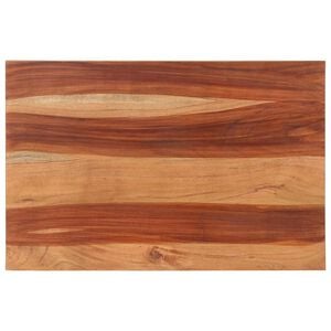 vidaXL Tafelblad 15-16 mm 60x90 cm massief acaciahout