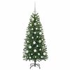 vidaXL Kunstkerstboom met 150 LED met standaard Groen 120 cm PE en PVC