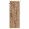 vidaXL Wandkast 2 pcs Artisan Eiken 69,5 x 34 x 90 cm Bewerkt hout