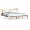 vidaXL Bedframe massief hout 180x200 cm