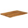 vidaXL Tafelblad met natuurlijke rand 100x60x2,5 cm massief mangohout