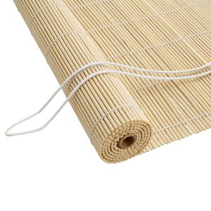 vidaXL Rolgordijn Naturel 60 x 160 cm Bamboe