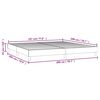 vidaXL Boxspring bed stof cr&egrave;mekleurig 200x200 cm
