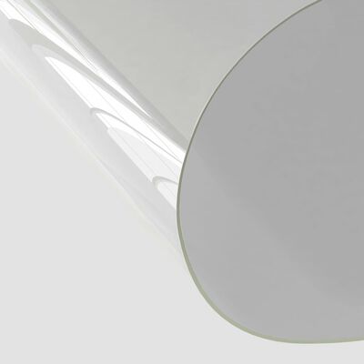 vidaXL Tafelbeschermer 100x90 cm 2 mm PVC transparant