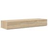 vidaXL studiobureau Sonoma Eiken 152 x 40 x 19,5 cm Bewerkt hout