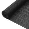 vidaXL Privacynet 75 g/m&sup2; 1,5x10 m HDPE zwart