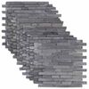 vidaXL Moza&iuml;ek Tegels Grijs 30 x 30 cm Marmer