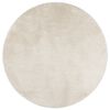 vidaXL Vloerkleed OVIEDO laagpolig &Oslash; 120 cm beige