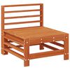 vidaXL Tuin Midden Sofa Massief grenenhout Wax Bruin Den