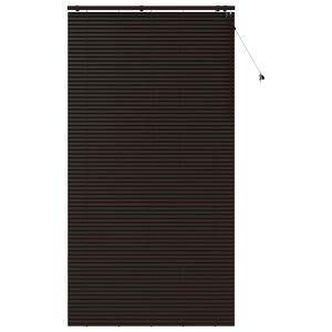 vidaXL Venetiaanse jaloezie Donkerbruin 125 x 250 cm 35 mm