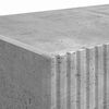 vidaXL TV Wandkast 2 pcs Beton 60 x 31 x 29.5 cm Bewerkt hout