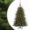 vidaXL Kunstkerstboom met kerstbal 120 cm 150 LED's Warmwit