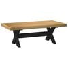 vidaXL Salontafel NOAIN X-vormige poten 120x60x40 cm massief hout