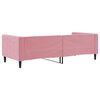 vidaXL Slaapbank 90x200 cm fluweel roze