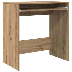 vidaXL Bureau Artisan Eiken Bewerkt hout 77.5 x 43 x 79 cm
