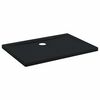 vidaXL Douche Basis Tray met Dots 100 x 70 x 4 cm ABS Zwart