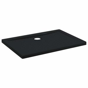 vidaXL Douche Basis Tray met Dots 100 x 70 x 4 cm ABS Zwart