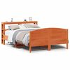 vidaXL Bedframe zonder matras massief grenenhout wasbruin 120x200 cm