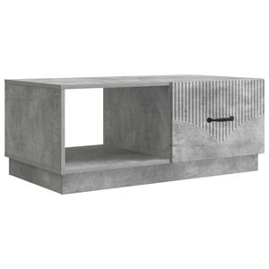 vidaXL Salontafel Betongrijs 90 x 50 x 37 cm Bewerkt hout