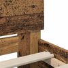 vidaXL Bedframe met hoofdeinde Oud Hout 140 x 200 cm Bewerkt hout