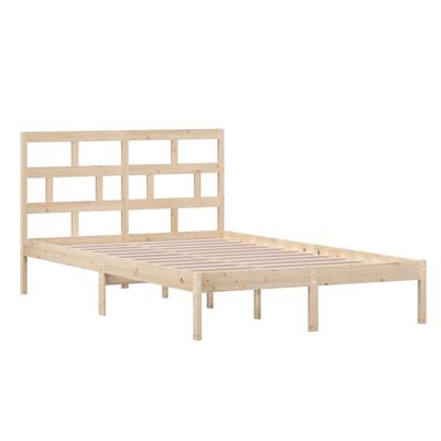 vidaXL Bedframe massief grenenhout 120x200 cm