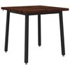 vidaXL Vierkante Eettafel 60 x 55 x 75 cm Massief Acaciahout