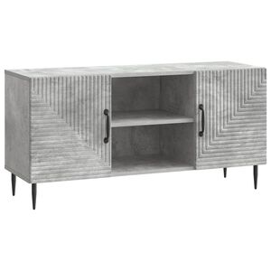 vidaXL TV-kast Betongrijs 102 x 34,5 x 50 cm Bewerkt hout