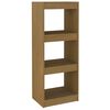 vidaXL Boekenkast/kamerscherm 40x30x103,5 cm grenenhout honingbruin
