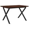 vidaXL Vierkante Eettafel 120 x 80 x 75 cm Massief Acaciahout