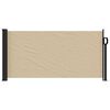 vidaXL Windscherm uittrekbaar 100x500 cm beige