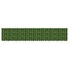 vidaXL Balkonscherm met bladeren Groen 400 x 75 cm