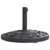 vidaXL Parasolvoet voor stok van &Oslash;38 / 48 mm 9 kg halfrond