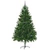 vidaXL Kerstboom met 300 LED met standaard Groen 210 cm PE