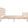 vidaXL Bedframe massief grenenhout 140x200 cm