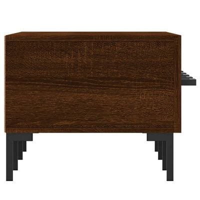 vidaXL Tv-meubel 150x36x30 cm bewerkt hout bruin eikenkleur