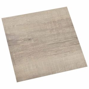 vidaXL Vloerplanken Taupe 5,11 m&sup2; 55 st PVC