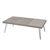 vidaXL Salontafel 120x60x38 cm grijs