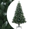vidaXL Kunstkerstboom 120 cm PVC en Metaal Groen
