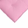 vidaXL Rugkussen Roze 60 x 19 x 50 cm Stof