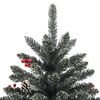 vidaXL Kunstkerstboom met 150 LED Groen 120 cm PVC en Plastic en Staal