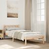 vidaXL Bedframe extra lang zonder matras massief grenenhout 100x220 cm