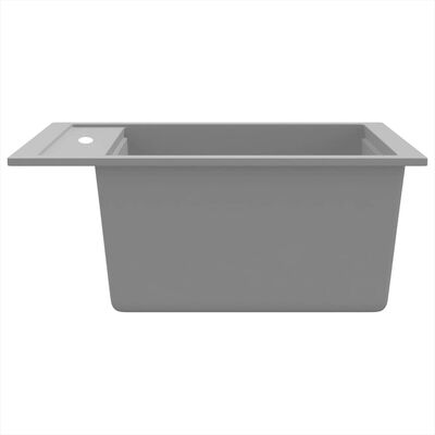 Doeco tegelbak spoelbak 50x40 zwart wit | Tegelspoelbak