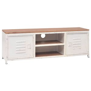 vidaXL Tv-meubel 120x30x40 cm wit