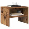 vidaXL Nachtkastje 2 pcs Oud hout 40 x 40 x 30 cm Bewerkt hout
