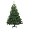 vidaXL Kunstkerstboom met 150 LED met standaard Groen 120 cm PE en PVC